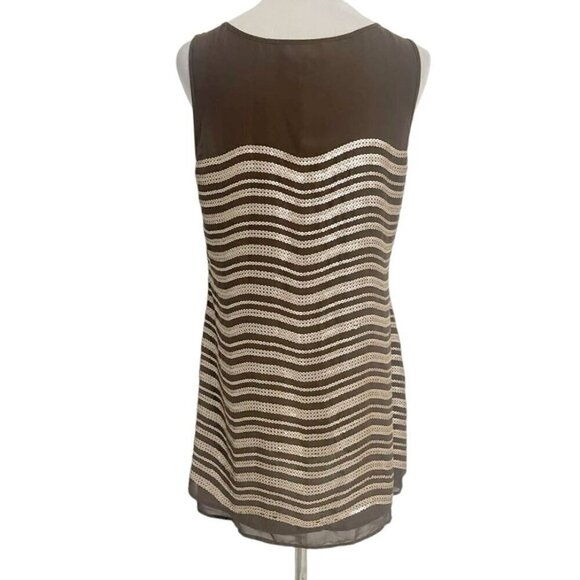 Soft Surroundings Size Small Tunic Sleeveless Top Blouse Sequin - Picture 4 of 6